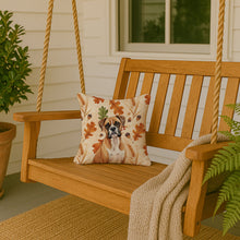 Load image into Gallery viewer, Boxer Heirloom Fall Throw Pillow