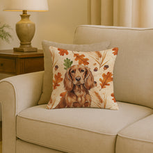 Load image into Gallery viewer, Boykin Spaniel Heirloom Fall Throw Pillow
