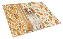 Load image into Gallery viewer, Bracco Italiano Heirloom Fall Glass Cutting Board