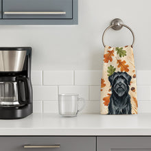Load image into Gallery viewer, Black Briard Heirloom Fall Kitchen Towel