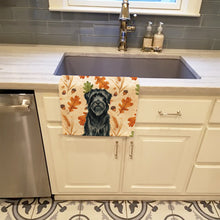 Load image into Gallery viewer, Black Briard Heirloom Fall Kitchen Towel