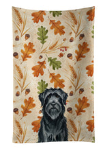 Load image into Gallery viewer, Black Briard Heirloom Fall Kitchen Towel