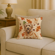 Load image into Gallery viewer, Tawny Briard Heirloom Fall Throw Pillow
