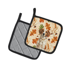 Load image into Gallery viewer, Roan Brittany Heirloom Fall Pair of Pot Holders