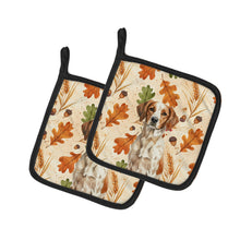 Load image into Gallery viewer, Roan Brittany Heirloom Fall Pair of Pot Holders