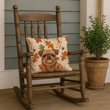Load image into Gallery viewer, Belge Brussels Griffon Heirloom Fall Throw Pillow