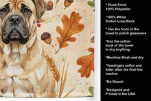 Load image into Gallery viewer, Bullmastiff Heirloom Fall Kitchen Towel