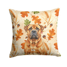 Load image into Gallery viewer, Red Bullmastiff Heirloom Fall Throw Pillow