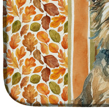 Load image into Gallery viewer, Cairn Terrier Heirloom Fall Dish Drying Mat