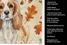 Load image into Gallery viewer, Blenheim Cavalier Spaniel Heirloom Fall Kitchen Towel
