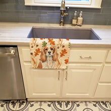 Load image into Gallery viewer, Blenheim Cavalier Spaniel Heirloom Fall Kitchen Towel