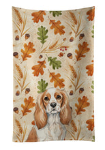 Load image into Gallery viewer, Blenheim Cavalier Spaniel Heirloom Fall Kitchen Towel
