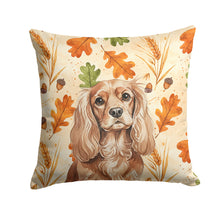 Load image into Gallery viewer, Ruby Cavalier Spaniel Heirloom Fall Throw Pillow