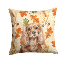 Load image into Gallery viewer, Ruby Cavalier Spaniel Heirloom Fall Throw Pillow
