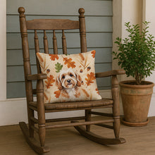 Load image into Gallery viewer, Cavapoo Heirloom Fall Throw Pillow