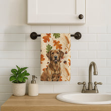 Load image into Gallery viewer, Chesapeake Bay Retriever Heirloom Fall Kitchen Towel
