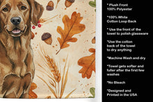 Load image into Gallery viewer, Chesapeake Bay Retriever Heirloom Fall Kitchen Towel