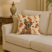 Load image into Gallery viewer, Chesapeake Bay Retriever Heirloom Fall Throw Pillow