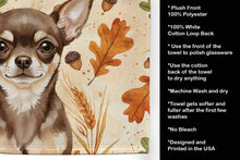 Load image into Gallery viewer, Chocolate Chihuahua Heirloom Fall Kitchen Towel