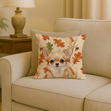 Load image into Gallery viewer, Fawn Chihuahua Heirloom Fall Throw Pillow