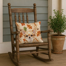 Load image into Gallery viewer, Fawn Chihuahua Heirloom Fall Throw Pillow