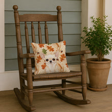 Load image into Gallery viewer, Cream Chihuahua Heirloom Fall Throw Pillow