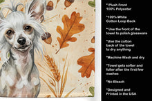 Load image into Gallery viewer, Hairless Mottled Pattern Chinese Crested Heirloom Fall Kitchen Towel