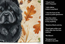Load image into Gallery viewer, Black Chow Chow Heirloom Fall Kitchen Towel