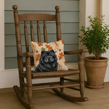 Load image into Gallery viewer, Black Chow Chow Heirloom Fall Throw Pillow