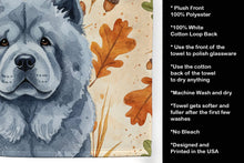 Load image into Gallery viewer, Blue Chow Chow Heirloom Fall Kitchen Towel