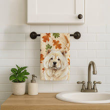 Load image into Gallery viewer, Cream Chow Chow Heirloom Fall Kitchen Towel