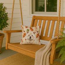 Load image into Gallery viewer, Cream Chow Chow Heirloom Fall Throw Pillow