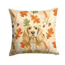 Load image into Gallery viewer, Buff Cocker Spaniel Heirloom Fall Throw Pillow