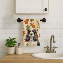Load image into Gallery viewer, Parti Cocker Spaniel Heirloom Fall Kitchen Towel