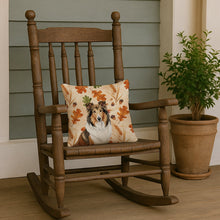 Load image into Gallery viewer, Sable Collie Heirloom Fall Throw Pillow