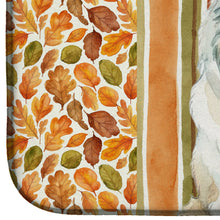 Load image into Gallery viewer, White Collie Heirloom Fall Dish Drying Mat