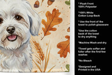 Load image into Gallery viewer, Coton de Tulear Heirloom Fall Kitchen Towel