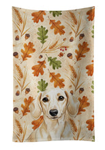Load image into Gallery viewer, Cream Dachshund Heirloom Fall Kitchen Towel