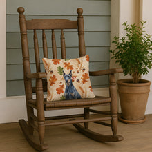 Load image into Gallery viewer, Blue Doberman Pinscher Heirloom Fall Throw Pillow