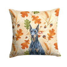 Load image into Gallery viewer, Blue Doberman Pinscher Heirloom Fall Throw Pillow