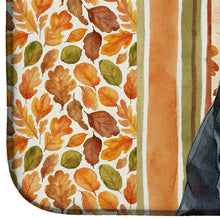 Load image into Gallery viewer, Doberman Pinscher Heirloom Fall Dish Drying Mat