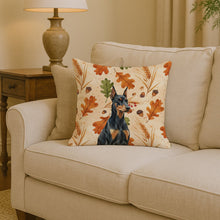 Load image into Gallery viewer, Doberman Pinscher Heirloom Fall Throw Pillow