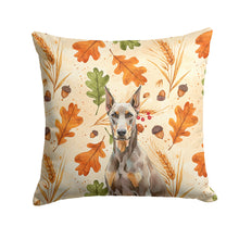 Load image into Gallery viewer, Fawn Doberman Pinscher Heirloom Fall Throw Pillow