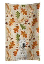 Load image into Gallery viewer, Dogo Argentino Heirloom Fall Kitchen Towel