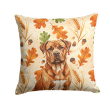 Load image into Gallery viewer, Mahogany Dogue de Bordeaux Heirloom Fall Throw Pillow