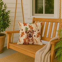 Load image into Gallery viewer, Mahogany Dogue de Bordeaux Heirloom Fall Throw Pillow