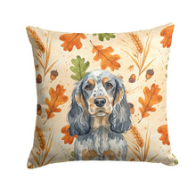 Load image into Gallery viewer, Blue Roan &amp; Tan English Cocker Spaniel Heirloom Fall Throw Pillow