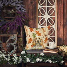 Load image into Gallery viewer, Lemon Roan English Cocker Spaniel Heirloom Fall Throw Pillow