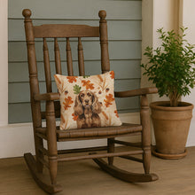 Load image into Gallery viewer, Liver English Cocker Spaniel Heirloom Fall Throw Pillow