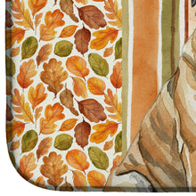 Load image into Gallery viewer, Brindle English Mastiff Heirloom Fall Dish Drying Mat